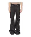 Rick Owens Drkshdw Flared Jeans In Black