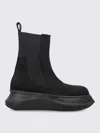Rick Owens Drkshdw Beatle Abstract Chelsea Boots In Black