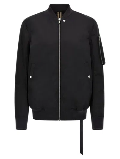 Rick Owens Drkshdw 'flight' Bomber Jacket In Black