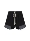 Rick Owens Drkshdw Trousers In Black