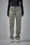Rick Owens Drkshdw Fog Cut Denim Pants In Gray