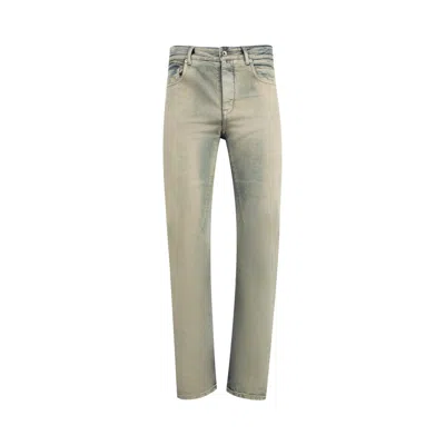 Pre-owned Rick Owens Drkshdw Fog Cut Pant 'mineral Pearl' | Grey | Men's Size 36 In Gray