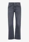 Rick Owens Drkshdw Drkshdw By Rick Owens Stylish Grey Cotton Jeans In Gray