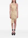 Rick Owens Drkshdw Fog Dress In Neutral