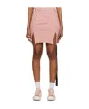 Rick Owens Drkshdw Pink Lido Miniskirt In Pink