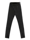 Rick Owens Drkshdw Front-split Zip-detail Jeans In Black