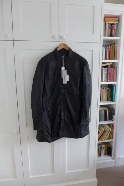Pre-owned Rick Owens Drkshdw Fw15 Black Giacca Combo Peacoat