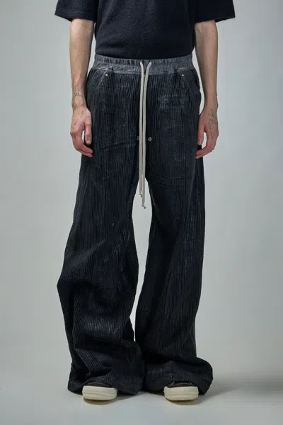 Rick Owens Drkshdw Black Porterville Geth Belas Trousers