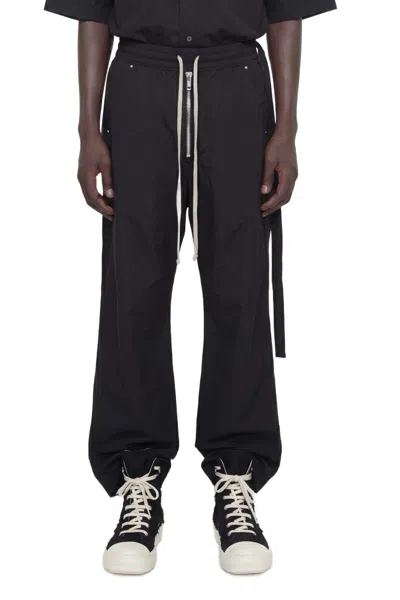 Rick Owens Drkshdw Geth Belas Cargo Trousers In Black
