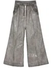 Rick Owens Drkshdw Gray Hollywood Geth Belas Trousers In Grey