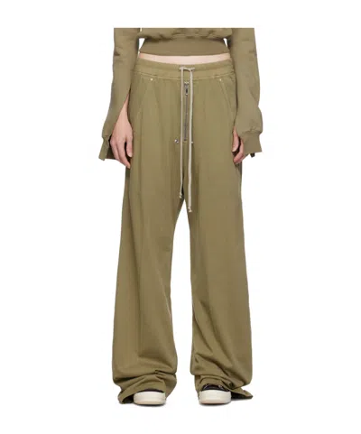 Rick Owens Drkshdw Geth Belas Rope Sweatpants In Brown