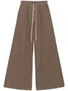 Rick Owens Drkshdw Geth Belas Trousers In Neutrals