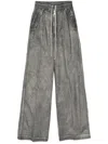 Rick Owens Drkshdw Gray Hollywood Geth Belas Lounge Pants In Grey