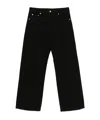 Rick Owens Drkshdw Black Porterville Geth Trousers In Black