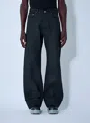 Rick Owens Drkshdw Geth Jeans In Black