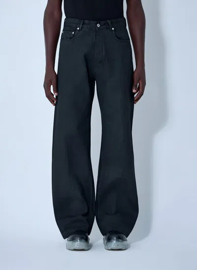Rick Owens Drkshdw Geth Jeans In Black