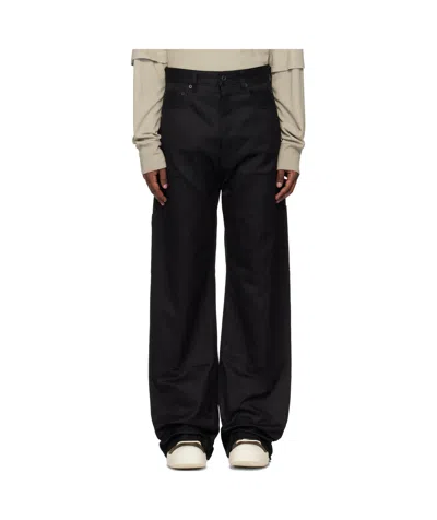 Rick Owens Drkshdw Geth Jeans In Black