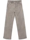 Rick Owens Drkshdw Gray Porterville Geth Jeans In Grey