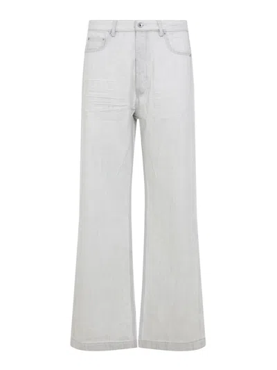 Rick Owens Jeans Acampanados - Blanco In White