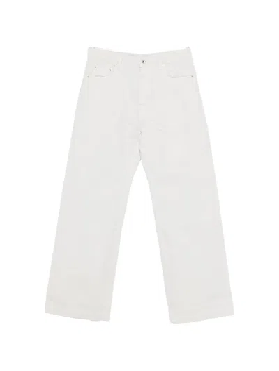 Rick Owens Drkshdw Geth Jeans In White
