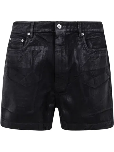Rick Owens Drkshdw Geth Shorts In Black