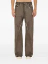 Rick Owens Drkshdw Jeans "geth" In Black