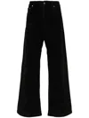 Rick Owens Drkshdw Drkshdw By Rick Owens Wide-leg High-waisted Jeans In Black