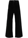 Rick Owens Drkshdw Drkshdw By Rick Owens Wide-leg High-waisted Jeans In Black