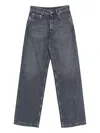 Rick Owens Drkshdw Geth Washed Jeans In Gray