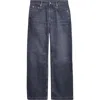 Rick Owens Drkshdw Geth Wide Leg Jeans In Blue