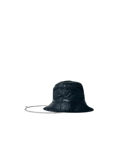 Rick Owens Drkshdw Gilligan Hat In Black