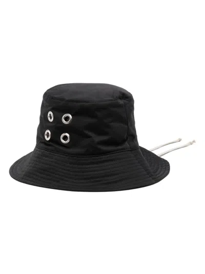 Rick Owens Drkshdw Gilligan Hat In Black