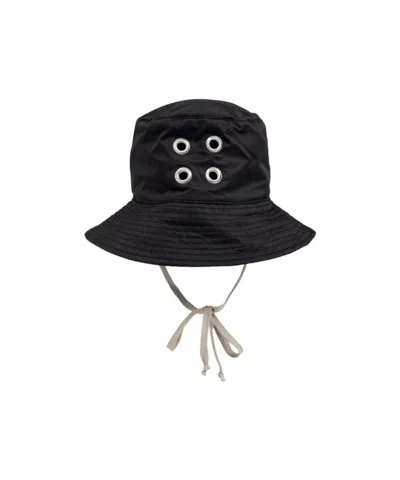Rick Owens Drkshdw Gilligan Hat In Black