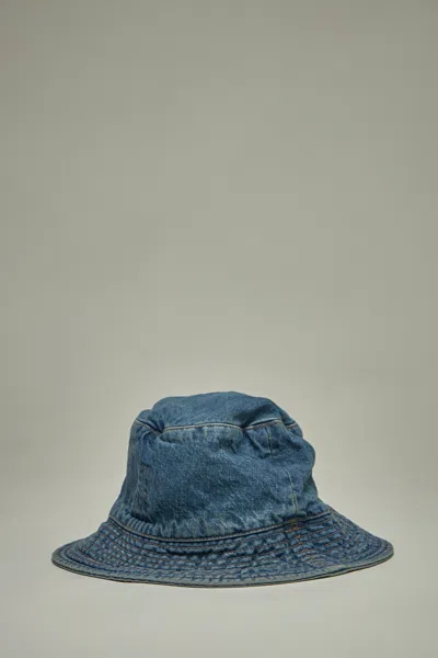 Rick Owens Drkshdw Gilligan Hat In Blue