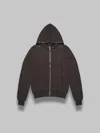Rick Owens Drkshdw Gimp Hoodie In Brown