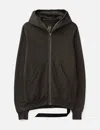 Rick Owens Drkshdw Gimp Hoodie In Brown