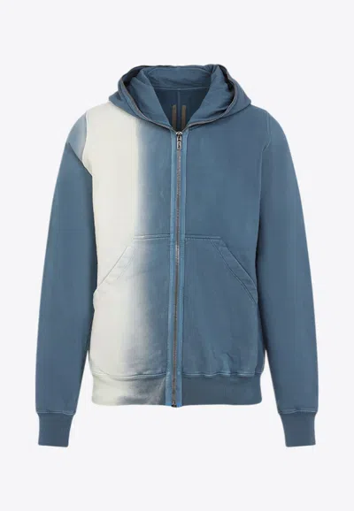 RICK OWENS DRKSHDW GIMP ZIP-UP SWEATSHIRT
