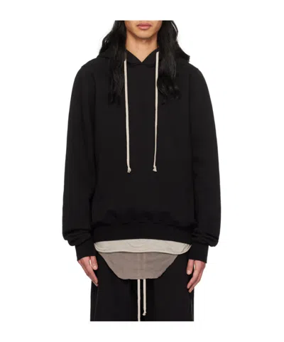 Rick Owens Drkshdw Granbury Hoodie In Black