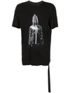 Rick Owens Drkshdw Drkshdw By Rick Owens Cotton Crew-neck T-shirt In Black