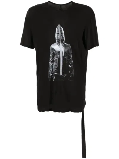 RICK OWENS DRKSHDW GRAPHIC-PRINT COTTON T-SHIRT