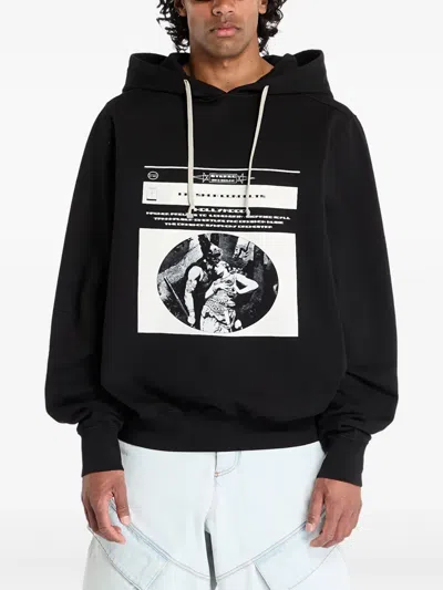 Rick Owens Drkshdw Graphic-print Hoodie