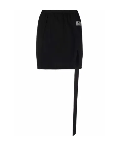 RICK OWENS DRKSHDW GRAPHIC-PRINT SKIRT