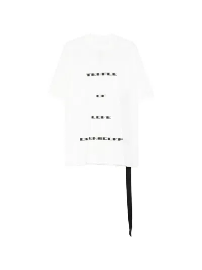 Rick Owens Drkshdw Off-white Temple Jumbo S/s T-shirt