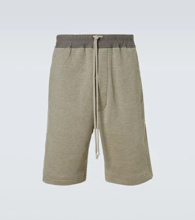 Rick Owens Drkshdw棉质混纺短裤 In Gray