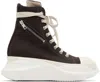 Rick Owens Drkshdw Gray Concordians Cargo Abstract Sneaks Sneakers In Multi