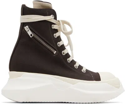 Rick Owens Drkshdw Gray Concordians Cargo Abstract Sneaks Sneakers In Multi