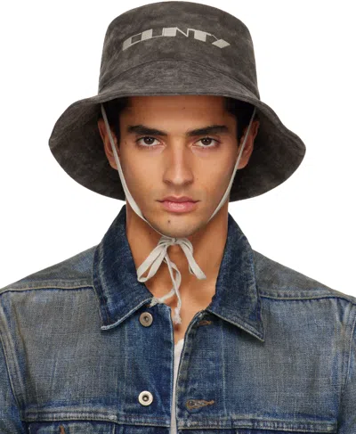Rick Owens Drkshdw Gray Concordians Gilligan Hat