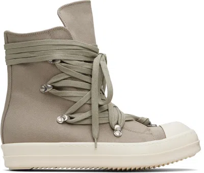 Rick Owens Drkshdw Gray Concordians Megalace Sneaks Sneakers
