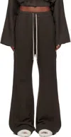 Rick Owens Drkshdw Gray Concordians Pusher Sweatpants In Gray