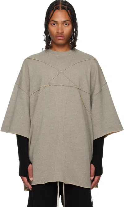 Rick Owens Drkshdw Gray Concordians Tommy T-shirt